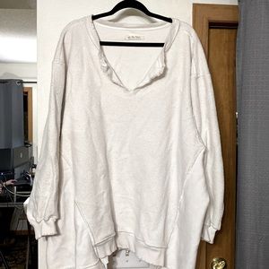 Free People (We the Free) With the Band Oversized Sweatshirt (Medium)